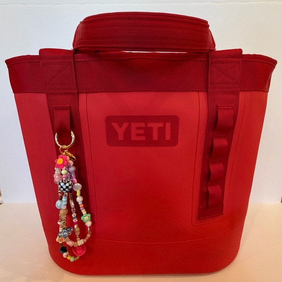 Colorful Beaded Keychain Accessory - Picture 2 of 3